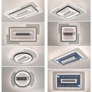 DecorBites™ LED Bladeless Ceiling Fan Dimmable Remote Modern Indoor Lightingusc