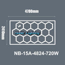 DecorBites™ Hexagon LED Ceiling Light: High-Performance, Best-Selling, Honeycomb Design