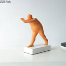 Abstract Resin Sculpture Modern Home Decor by DecorBites™