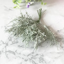DecorBites™ Green Plant Flower Cherry Stamen Berries Bundle for DIY Decor and Gifts
