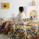 DecorBites™ Cotton Gauze Boho Throw Blanket