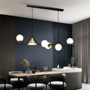 DecorBites™ Linear Hanging Lamp Minimalist Chandelier Modern Nordic Dining Table Lantern
