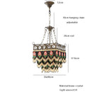 DecorBites™ French Brass Crystal Ceiling Chandelier | Classic European Hanging Lamps