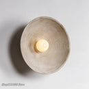DecorBites™ Japanese Style Circle Wall Lamp for Bedroom, Living Room, Dining Room, Aisle Décor
