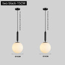 DecorBites™ Glass Chandelier Pendant Light for Modern Restaurant Decor
