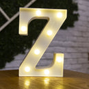 Decorative Letters Alphabet Letter LED Lights Luminous Number Lamp Night Light Wedding Proposal Party Baby Bedroom Decoration