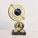 DecorBites™ Clock Globe Decoration: Elegant Office & Living Room Home Decor