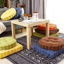 DecorBites™ Corduroy Tufted Floor Seat Cushion for Indoor Living Room Balcony Meditation