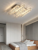 DecorBites™ Crystal Ceiling Chandelier Light - Modern Luxury Dimmable LED Luminaire