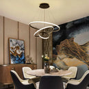 DecorBites™ Circles Chandelier Pendant Lamp 3 Rings Ceiling Light
