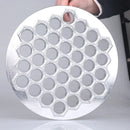 DecorBites™ 37-Hole Aluminum Dumpling Maker Mold for Samosas, Pelmeni, Ravioli