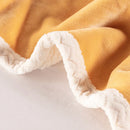 DecorBites™ Double-Layer Velvet Sofa Blanket: Luxuriously Warm & Skin-Friendly