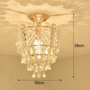 DecorBites™ Crystal LED Ceiling Chandelier for Home Decor