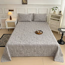 DecorBites™ Cotton Quilted Embroidered Bedspread Set