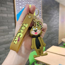 New Cartoon Zootopia Keychain Pendant Bag Car Keychain Accessories Valentine's Day Wedding Anniversary Birthday Gift