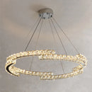 DecorBites™ Crystal LED Pendant Lights Chrome Steel Modern Luxury Fixtures