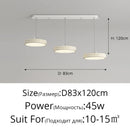 DecorBites™ Circular Dimmable Pendant Light Modern Chandelier for Dining Room, Kitchen Island