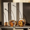DecorBites™ Crystal Cherry Sculpture - Clear Cherry Decorative Figurine