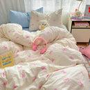 DecorBites™ Cozy Cartoon Printed Cotton Comforter Set for Adults