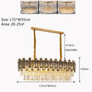 DecorBites™ K9 Crystal Modern Ceiling Chandelier for Living Room Lighting Fixture