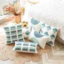 DecorBites™ Geometric Tufted Diamond Pillow Cover 45x45cm/30x50cm Square for Living Room