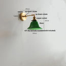 DecorBites™ Clear Glass LED Wall Sconce Rotate Up Down, Perfect for Dining Room, Bathroom