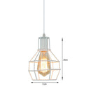 DecorBites™ Industrial Metal Ball Pendant Light for Bedroom Kitchen Island