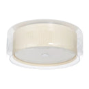 DecorBites™ Glass Shade Ceiling Lamp: Round Flush Mount Light for Hallway, Bedroom, Kitchen.