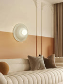 DecorBites™ French Cream Wind Wall Lamp, Carved Designer Pastoral Style Sconce for Bedroom and Living Room
