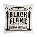 DecorBites™ Halloween Linen Cushion Cover for Living Room Decor and Sofa - Trick or Treat
