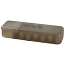 DecorBites™ Cable Box: Desk Organizer for Charger, Cord, Phone | Storage with Cover