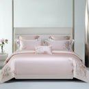 DecorBites™ Cotton Flowers Embroidery Bedding Set with Soft Silky Finish