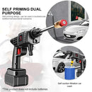 Cordless High Pressure Car Washer Spray Water Gun No Battery Foam Generator Portable Car Washing Machine For Home
