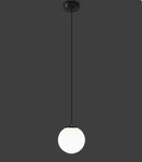 DecorBites™ Glass Ball Dual Head Pendant Light for Bedroom, Modern LED Chandeliers