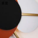 DecorBites™ Circular Sofa Luxury Wall Lamp: Simple Modern Nordic Bedroom Lighting