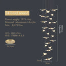 DecorBites™ Dolphin Pendant Chandelier: Luxe Staircase & Lobby Décor for Hotel, Mall & Home