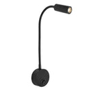 DecorBites™ Adjustable Indoor LED Wall Lamp Spotlight Fixture, Aluminum, Rotatable 350°