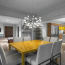 DecorBites™ LED Branch Chandelier for Kitchen Dining Bedroom – Nordic Style Hanging Lamp