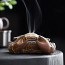 DecorBites™ Crab Ceramic Incense Burner Aromatherapy Diffuser Ash Plate Home Aroma Container