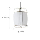 DecorBites™ Linen Cloth Pendant Light: Elegant Bohemian Fabric Chandelier for Home, Restaurant, Hotel