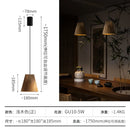 DecorBites™ Adjustable Wooden Chandelier for Dining, Living Room & Staircase