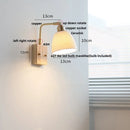 DecorBites™ Ceramic LED Wall Sconce Rotatable Modern Vanity Light
