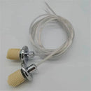 DecorBites™ G9 Ceramic Lamp Thread Holder with Cable Lead - 2PCS