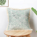 DecorBites™ Cotton Crochet Tassel Cushion Cover for Sofa Lumbar Backrest Home Decor