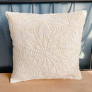 DecorBites™ Crochet Cushion Cover Handmade Woven Pillow Case 40*40cm Square Circular Decorative Pillows