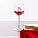 DecorBites™ 3D Rose Stemware Wine Glass, Champagne Flute - Lovely Gift Home Decor