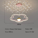 DecorBites™ Cloud Flower LED Chandelier: Kid's Bedroom Starry Sky Decorative Lighting Fixture