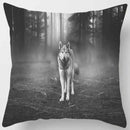 DecorBites™ Animals World Tiger Lion Pillow Case for Cute Home Decor in Sofa Living Room