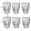 DecorBites™ Heat-Resistant Glass Drinkware Set for Home Bar: Coffee, Wine, Whiskey, Tea, Juice.
