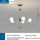 DecorBites™ Cream Wind Chandelier: Luxury Postmodern Hall Lamp for Living Room, Bedroom, and Restaurant